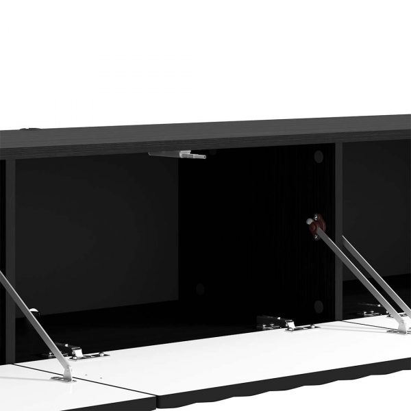 MUEBLE TV BALOS ANTIBES 192 3P NEGRO FI11014662 - Imagen 4