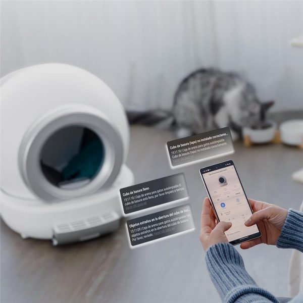 ARENERO CON AUTOLIMPIEZA PUMBA 7000 CLEANKITTY SMART CECOTEC A01_EU01_103272 - Imagen 2
