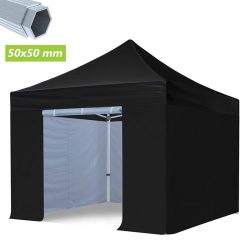 CARPA PROFESIONAL CON PAREDES HEX.50 NEGRO 3X3M DONNA GARDEN DG1429