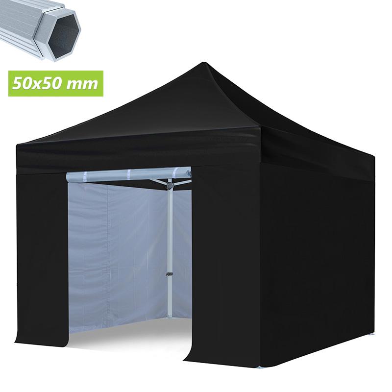 CARPA PROFESIONAL CON PAREDES HEX.50 NEGRO 3X3M DONNA GARDEN DG1429 CENADOR TOLDO TOLDOS CARPA CARPAS PLEGABLES CENADORES CARPAS PROFESIONALES