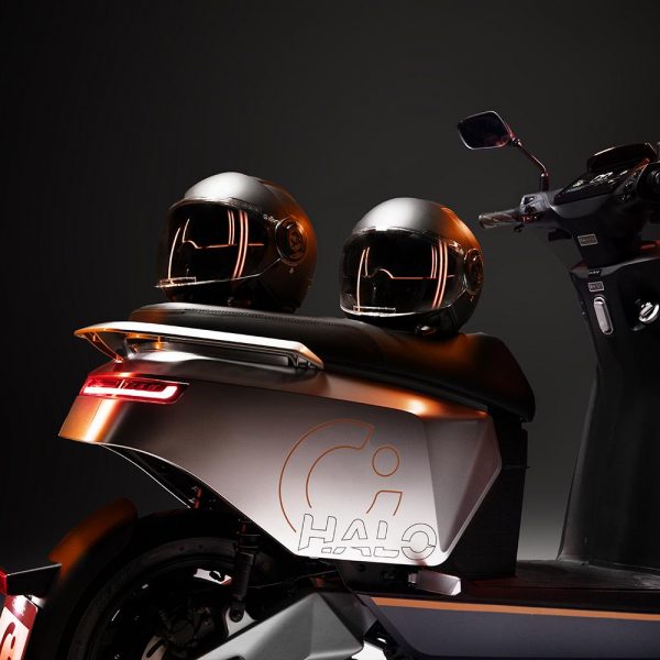 MOTO ELECTRICA 10000W HALO HASTA 130KM AZUL/NARANJA CECOTEC 00656 - Imagen 6