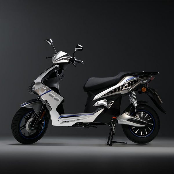 MOTO ELECTRICA 5760W SHARK RS HASTA 110KM PLATA/AZUL CECOTEC 04890 - Imagen 5