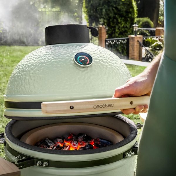 BARBACOA CARBON DRAGONFIRE 46CM CERAMICA 4600 KAMADO CECOTEC A01_EU01_100035 - Imagen 3