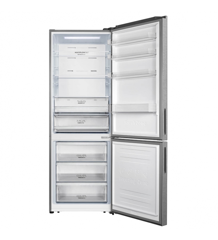 FRIGORIFICO COMBI 495 LITROS INOX CORBERO CCHS20074NFXINV - Imagen 2