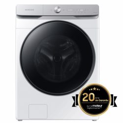 LAVADORA CARGA FRONTAL 20KG BLANCA SAMSUNG WF20DG8650BWU3 A