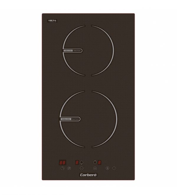 PLACA INDUCCION 2 FUEGOS CORBERO CCIG2902D