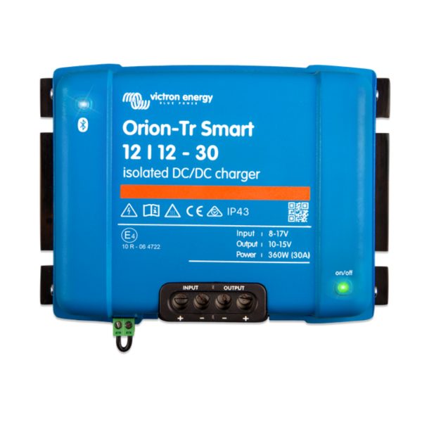 CONVERTIDOR ORION TR SMART 12/12-30A (360W) CARGADOR CC-CC AISLADO VICTRON 02111