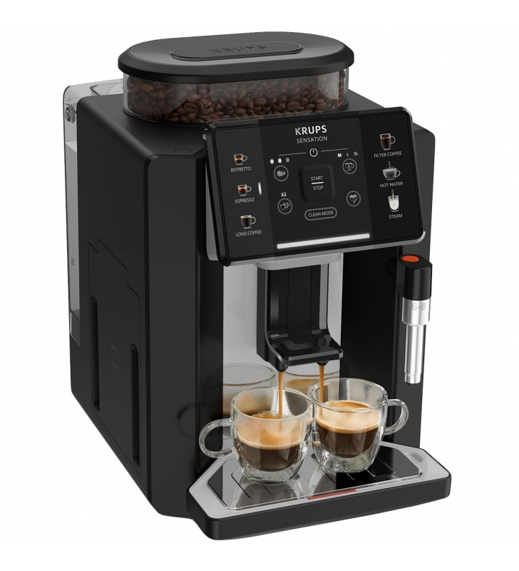 CAFETERA SUPERAUTOMATICA SENSATION KRUPS EA910A10 CAFETERAS SUPERAUTOMATICAS CAFETERA ELECTRICA CAFETERAS ELECTRICAS