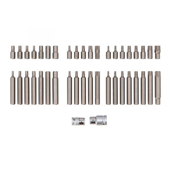 ESTUCHE PUNTAS HEX-CANTOS-TORX 42PCS FARGO TOOLS FT1219 - Imagen 3
