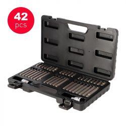 ESTUCHE PUNTAS HEX-CANTOS-TORX 42PCS FARGO TOOLS FT1219