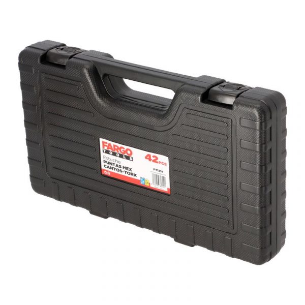 ESTUCHE PUNTAS HEX-CANTOS-TORX 42PCS FARGO TOOLS FT1219 - Imagen 4