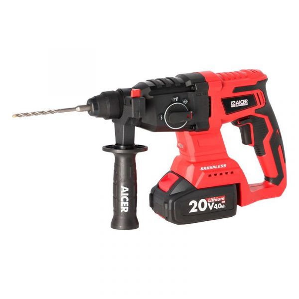 MARTILLO SDS+ 20V ONLY ONE (1X 4.0AH) AICER AC1779 - Imagen 3