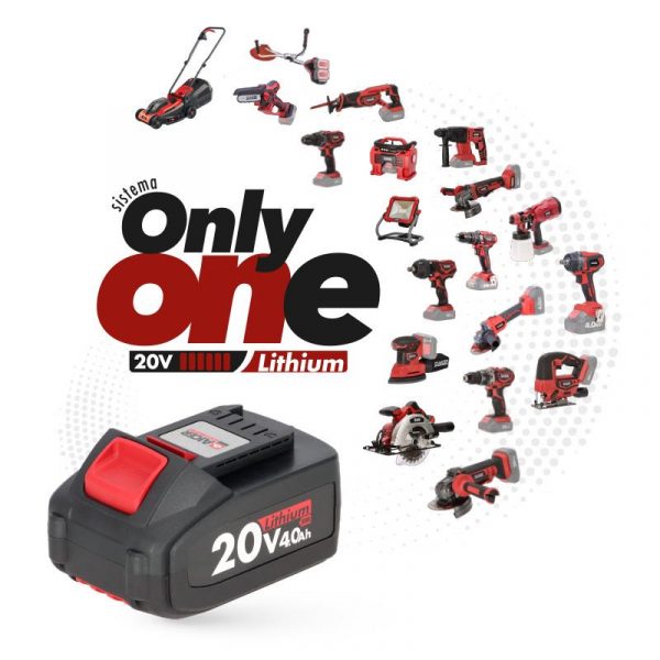 MARTILLO SDS+ 20V ONLY ONE (1X 4.0AH) AICER AC1779 - Imagen 6