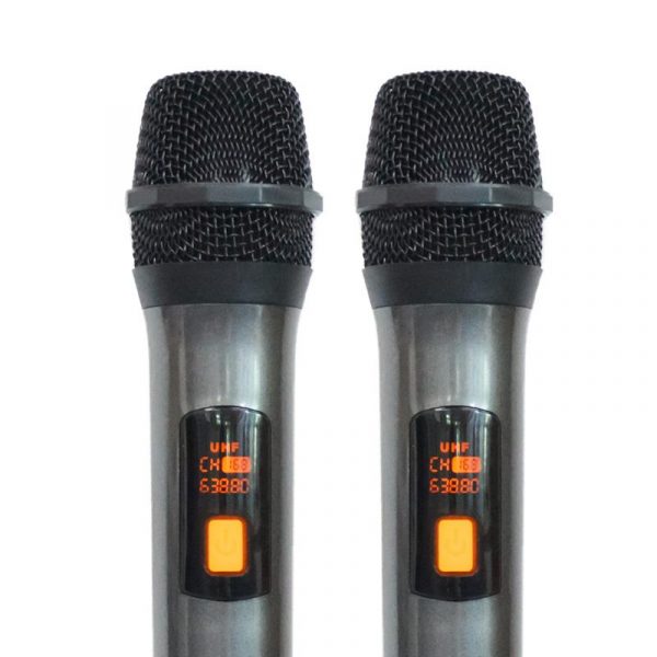 PACK 2 MICROFONOS INALAMBRICO BLUETOOTH LARRYHOUSE LH2229 - Imagen 2