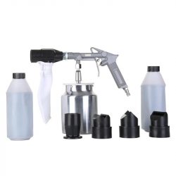 PISTOLA NEUMATICA CHORREADORA DE ARENA CON ACCESORIOS FARGO TOOLS FT1405