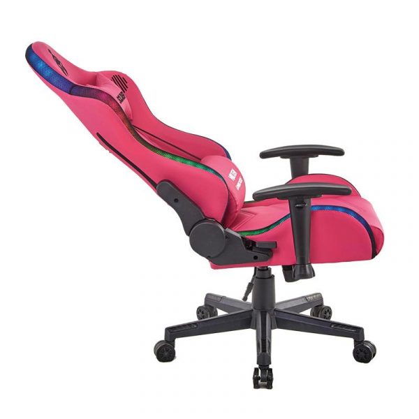 SILLA GAMING RGB SOLDIER ROSADA VOLTEN VL1613 - Imagen 5
