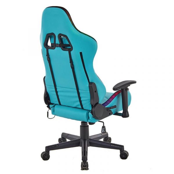 SILLA GAMING RGB SOLDIER TURQUESA VOLTEN VL1614 - Imagen 5