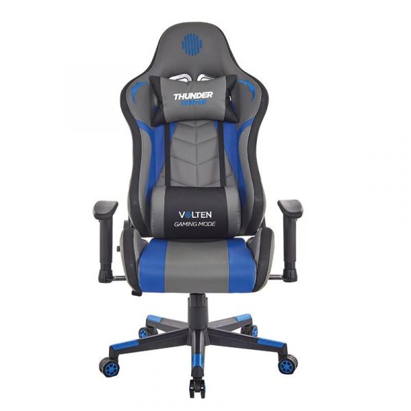 SILLA GAMING THUNDER HUNTER AZUL VOLTEN VL1606 - Imagen 2