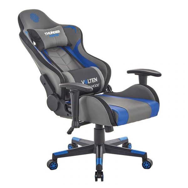 SILLA GAMING THUNDER HUNTER AZUL VOLTEN VL1606 - Imagen 3