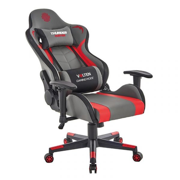 SILLA GAMING THUNDER HUNTER ROJA VOLTEN VL1607 - Imagen 4