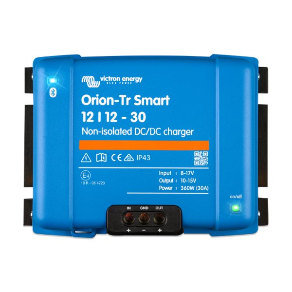 CONVERTIDOR ORION TR SMART 12/12-30A (360W) CARGADOR CC-CC NO AISLADO VICTRON 01354