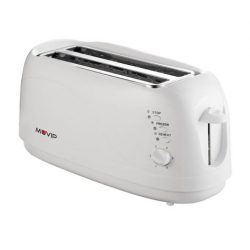 TOSTADORA DE PAN 1300W 4 REBANADAS MUVIP MV0162