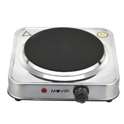 COCINA ELECTRICA INOX 1 FUEGO 1500W MUVIP MV0644