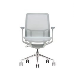 SILLA OFICINA GAMA SENSE ELEGANCE GRIS CROMAD CR1212
