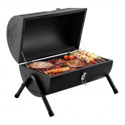 BARBACOA PLEGABLE CILINDRICA SOBREMESA BBQ 813126