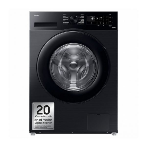 LAVADORA CARGA FRONTAL 9KG NEGRO SAMSUNG WW90CGC04DABEC