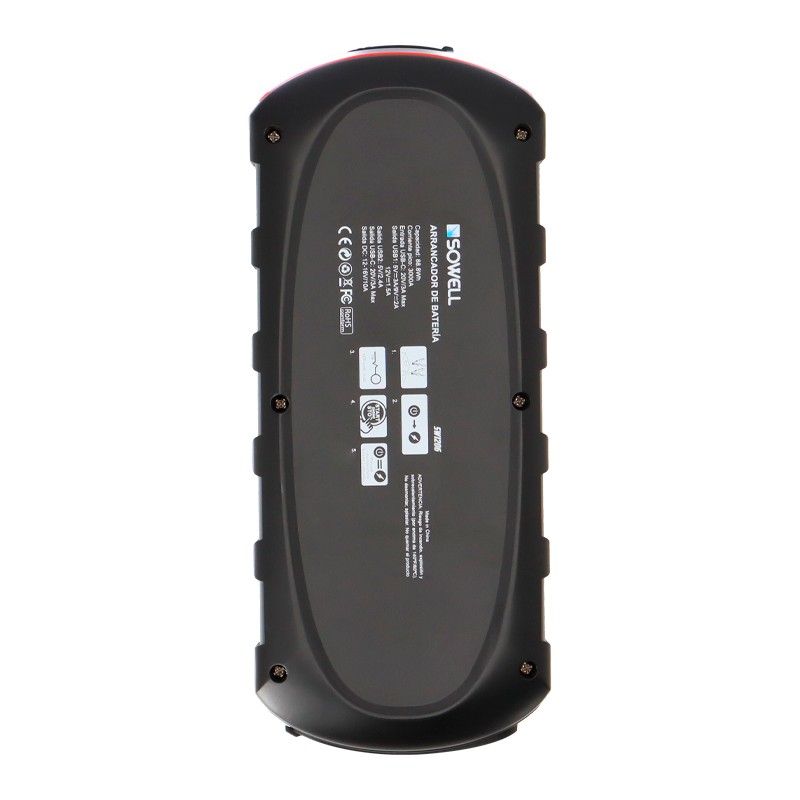 ARRANCADOR DE BATERIAS 24.000MAH SOWELL SW1206 - Imagen 4