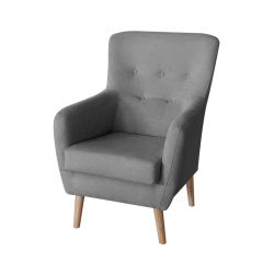 BUTACA FIJA NORDICA GRIS CLARO CA1694-02