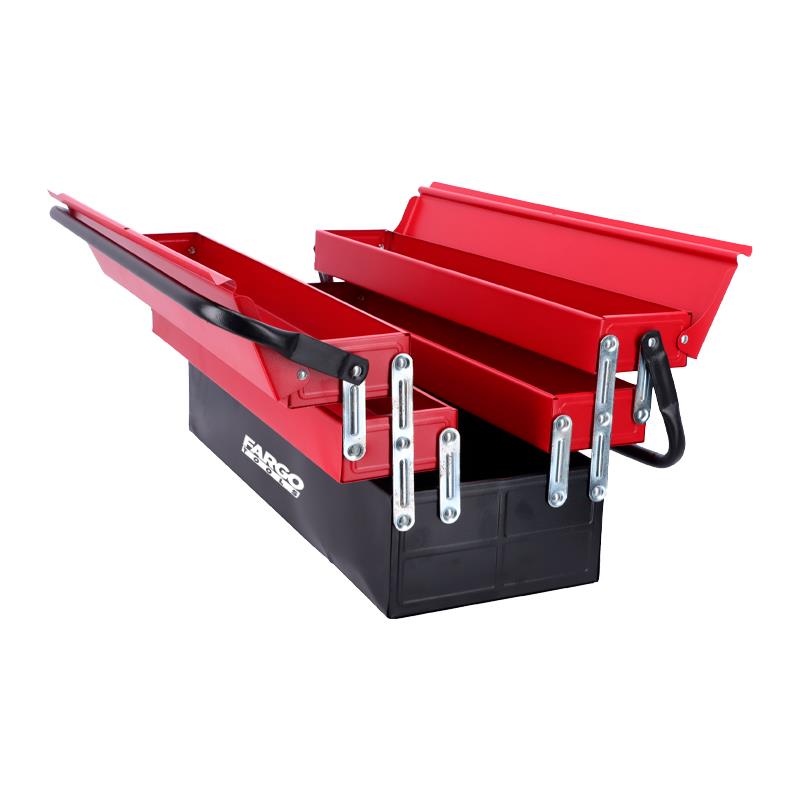 CAJA HERRAMIENTAS METALICA 48.8X20X30CM FARGO TOOLS FT1419 - Imagen 4