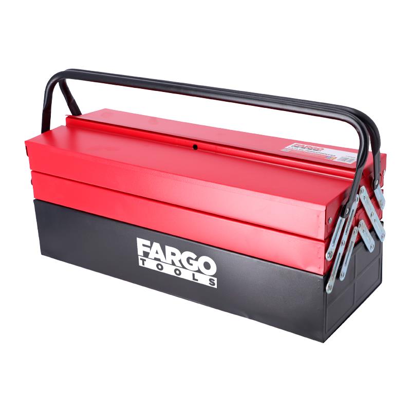 CAJA HERRAMIENTAS METALICA 48.8X20X30CM FARGO TOOLS FT1419 - Imagen 7