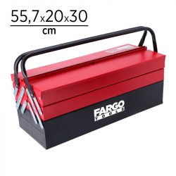 CAJA HERRAMIENTAS METALICA 55.5X20X30CM FARGO TOOLS FT1420