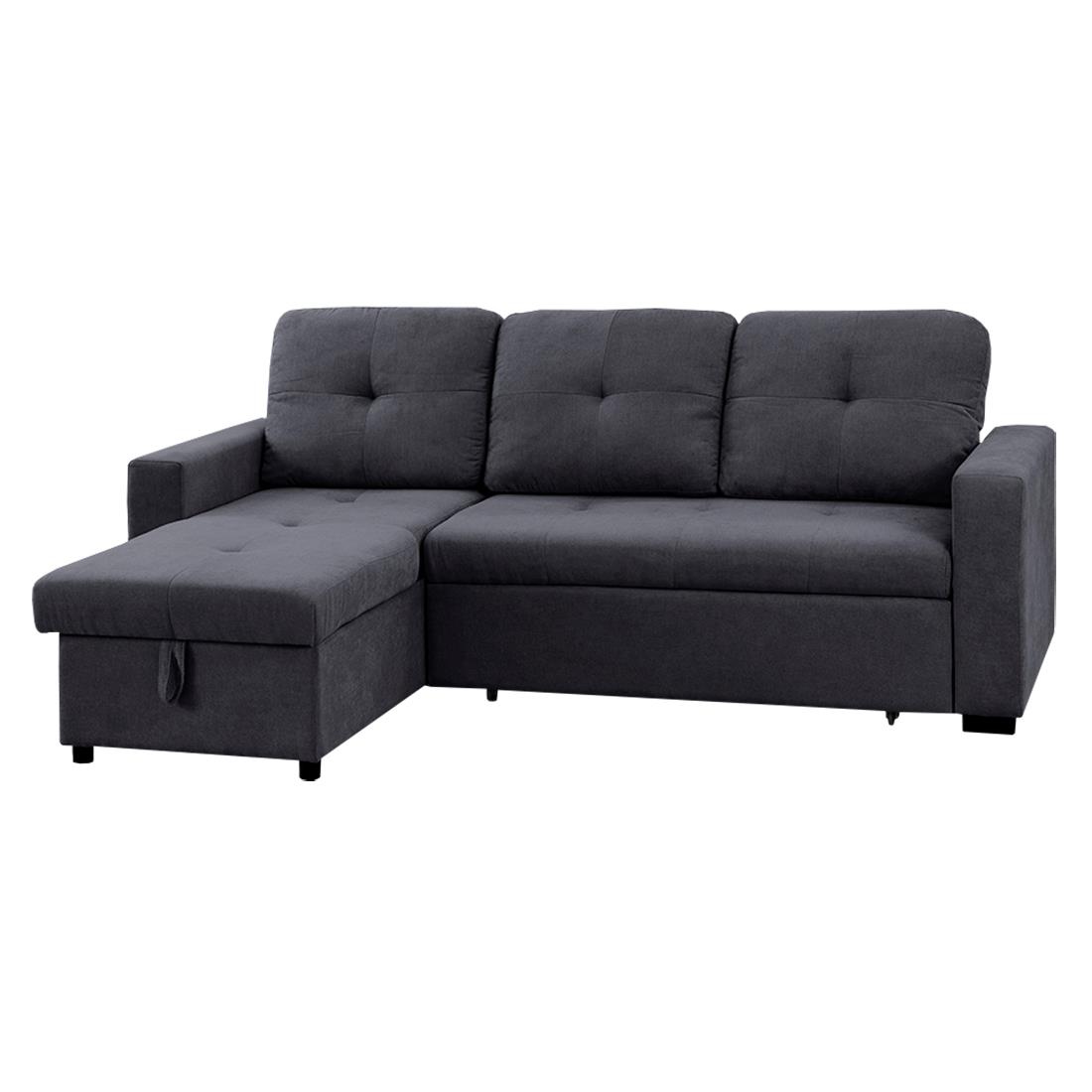 CHAISELONGE CLONY 2P+CHAISE C/CAMA REVERSIBLE TELA 103 JN6038CX04 SOFAS SILLON SILLONES CHAISELONGUES REVERSIBLES