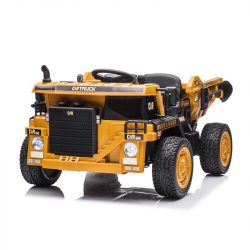 COCHE BATERIA CATER MARRON-AMARILLO 62538