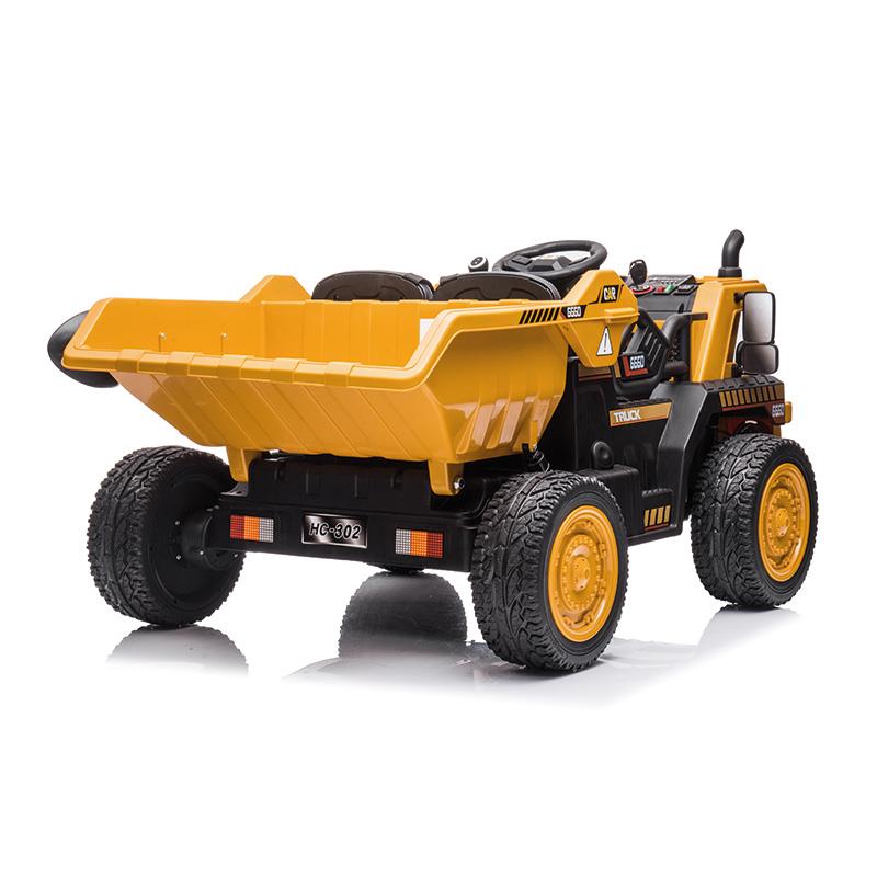 COCHE BATERIA CATER MARRON-AMARILLO 62538 - Imagen 4