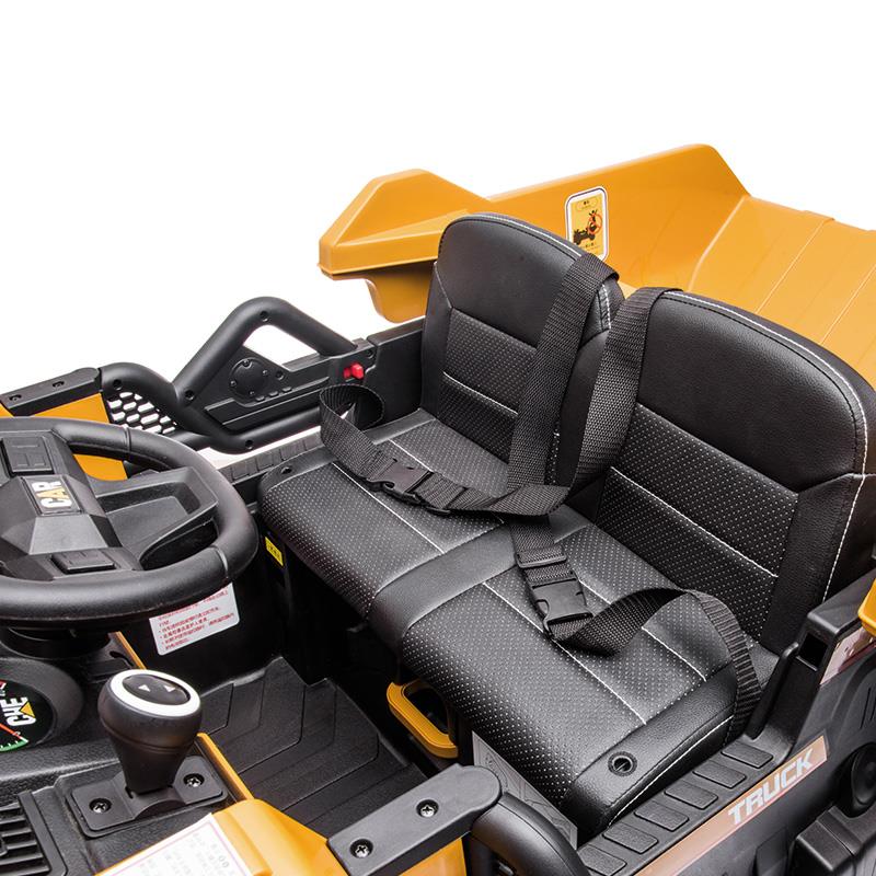 COCHE BATERIA CATER MARRON-AMARILLO 62538 - Imagen 7