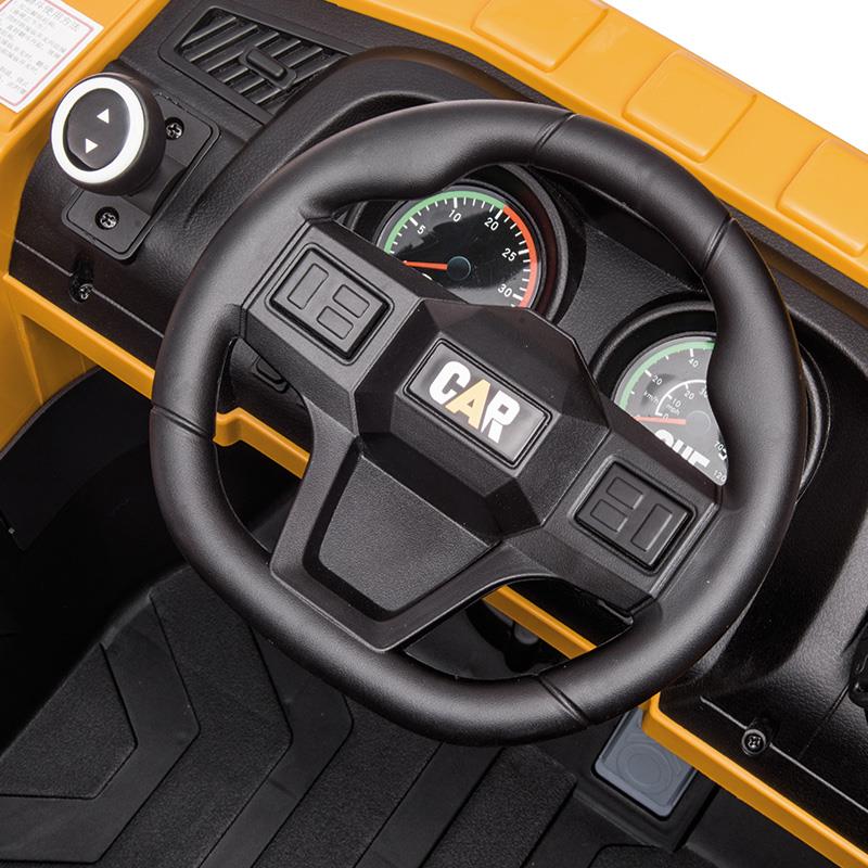 COCHE BATERIA CATER MARRON-AMARILLO 62538 - Imagen 8