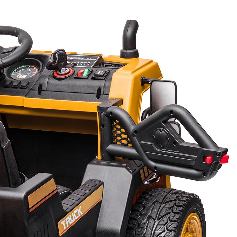 COCHE BATERIA CATER MARRON-AMARILLO 62538 - Imagen 9