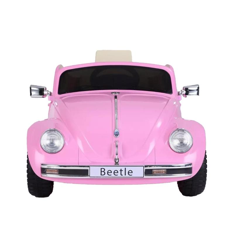 COCHE BATERIA VW BEETLE ROSA 62522 - Imagen 2