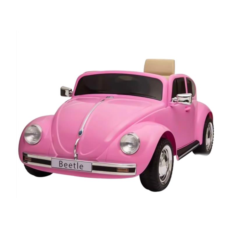 COCHE BATERIA VW BEETLE ROSA 62522 COCHE INFANTIL COCHES INFANTILES COCHE DE BATERIA COCHES DE BATERIAS PARA NIÑOS Y NIÑAS