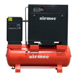 COMPRESOR TORNILLO+CALDERA+SECADOR 360L 10HP AIRMEC AM131592