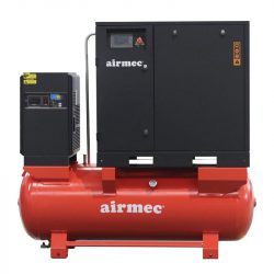 COMPRESOR TORNILLO+CALDERA+SECADOR 500L 20HP AIRMEC AM131593