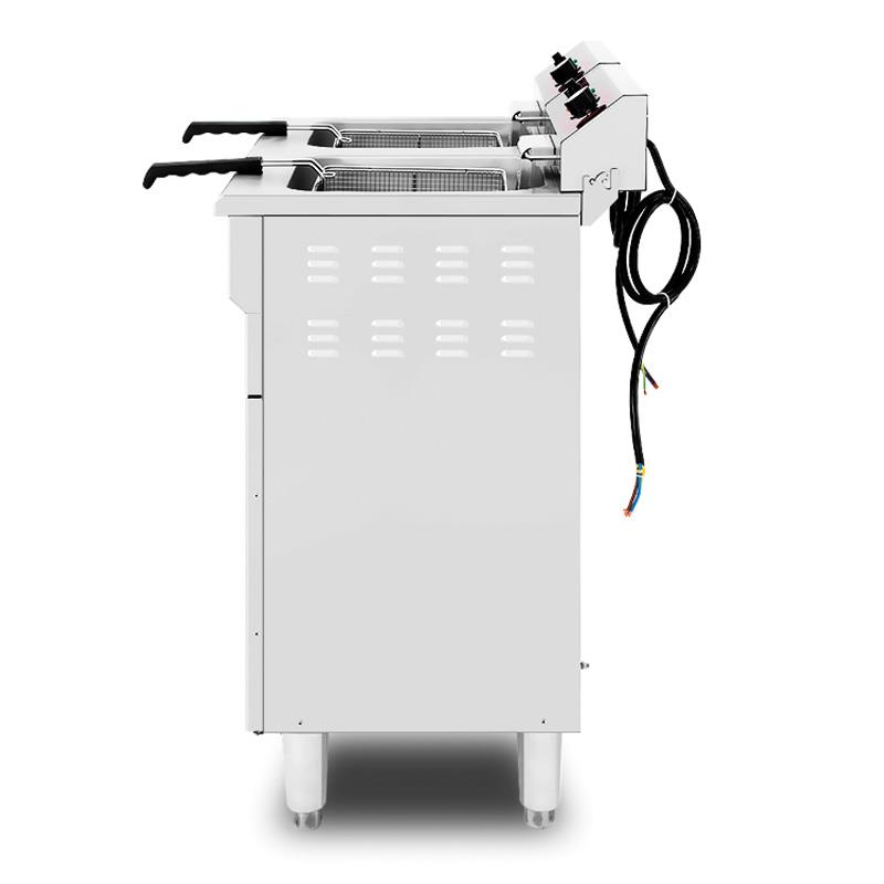 FREIDORA INDUSTRIAL ELECTRICA DOBLE 16+16 LITROS LARRYHOUSE LH2249 - Imagen 3