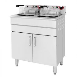 FREIDORA INDUSTRIAL ELECTRICA DOBLE 16+16 LITROS LARRYHOUSE LH2249