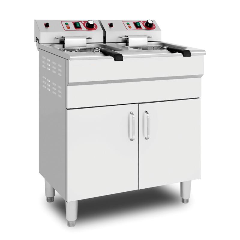 FREIDORA INDUSTRIAL ELECTRICA DOBLE 16+16 LITROS LARRYHOUSE LH2249 - Imagen 5