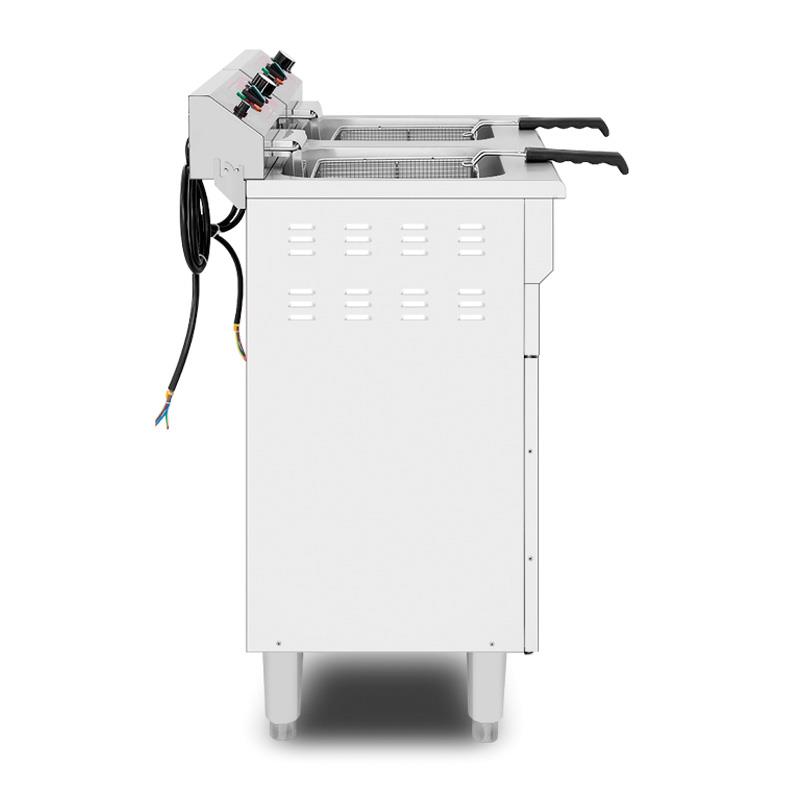 FREIDORA INDUSTRIAL ELECTRICA DOBLE 16+16 LITROS LARRYHOUSE LH2249 - Imagen 6