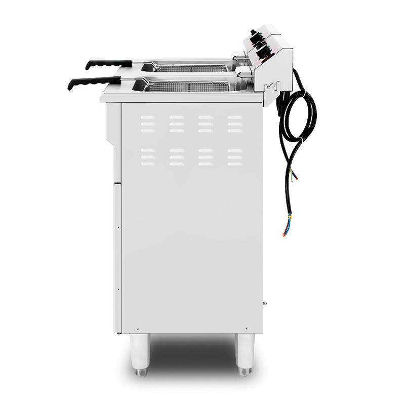 FREIDORA INDUSTRIAL ELECTRICA DOBLE 16+16 LITROS LARRYHOUSE LH2249 - Imagen 8